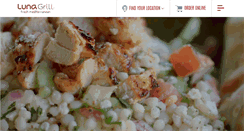 Desktop Screenshot of lunagrill.com